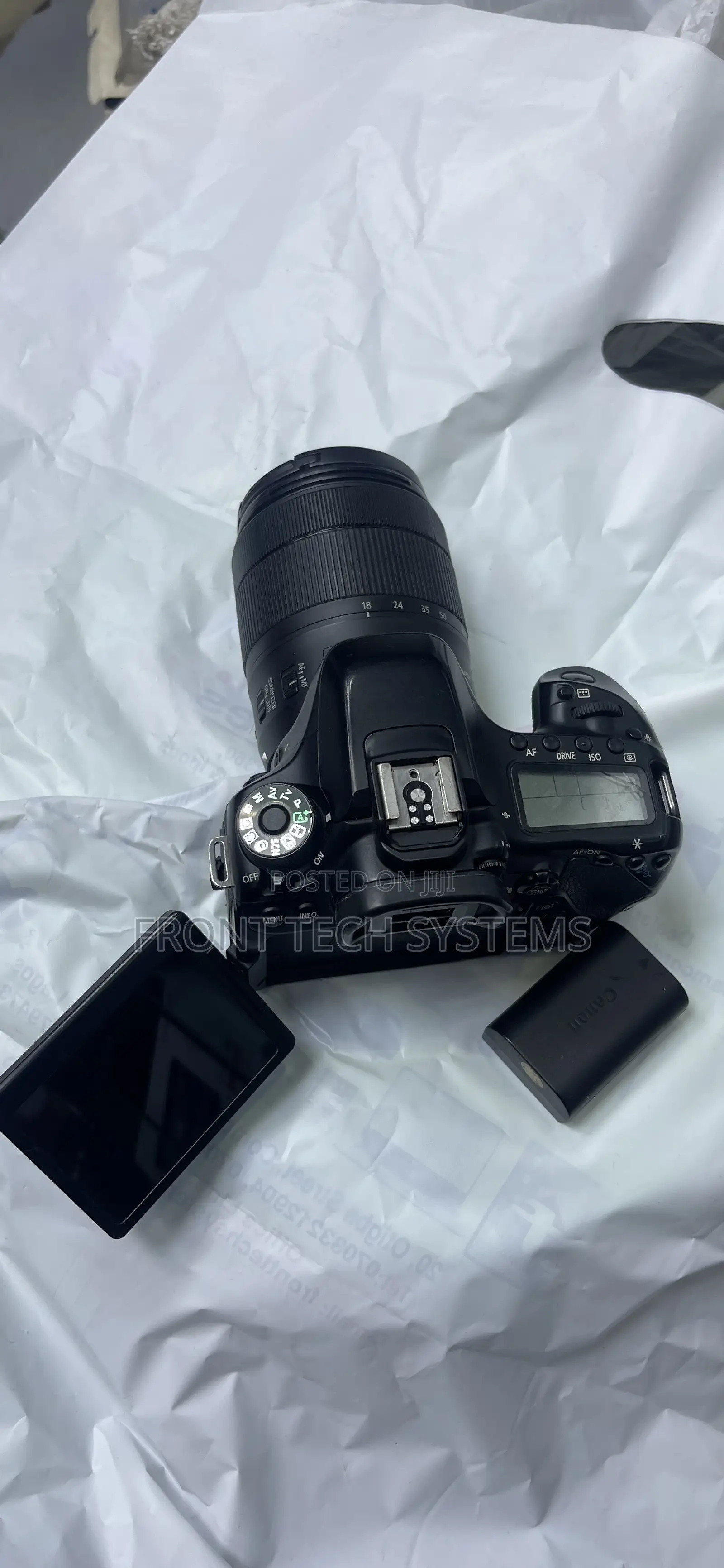 Canon 80d With 18/135mm Usm Lens