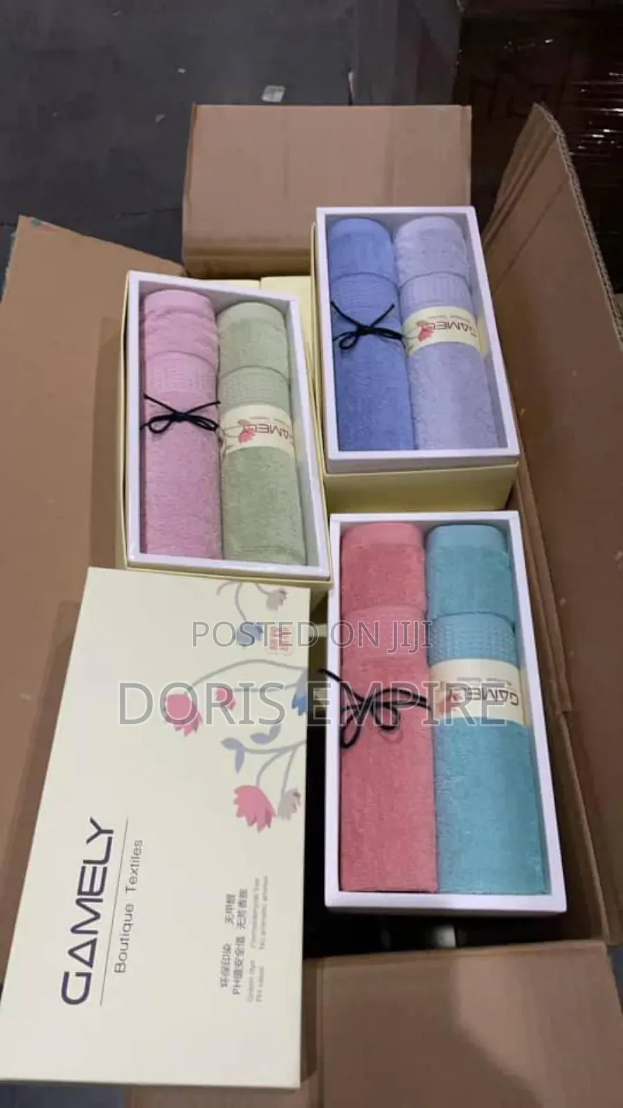 Qaulity Gamely Double Gym Towel With Package Bag