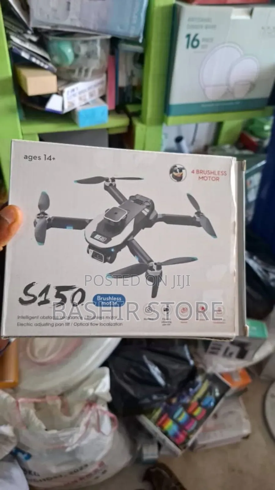 S150 Brushless Drone Hd 2 Batteries