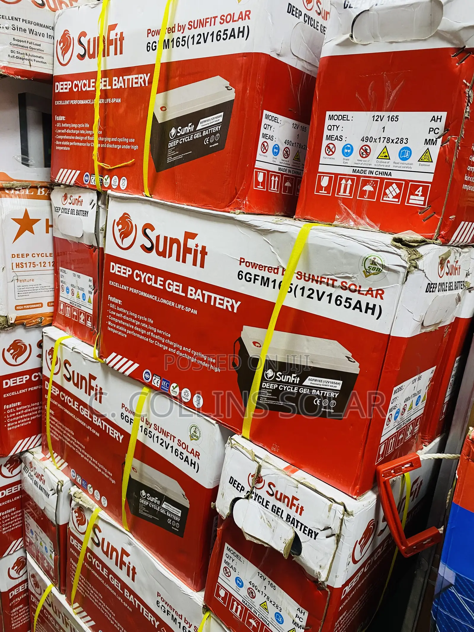 165ah Sunfit Solar Battery
