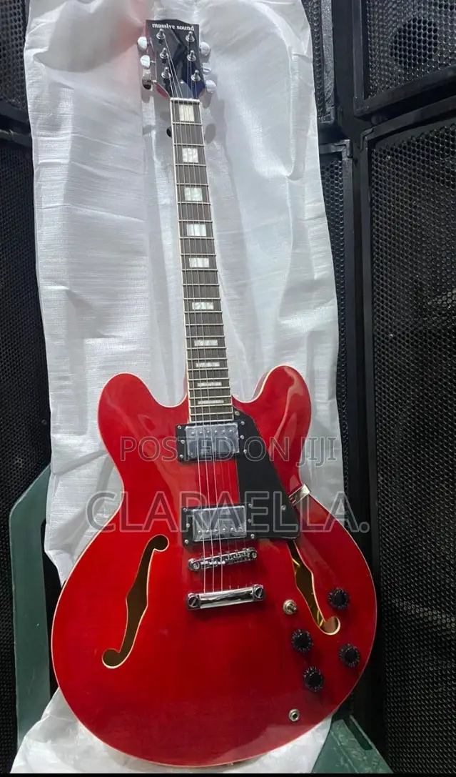 Massive Sound Semi-Hollow Body Electric Guitar
