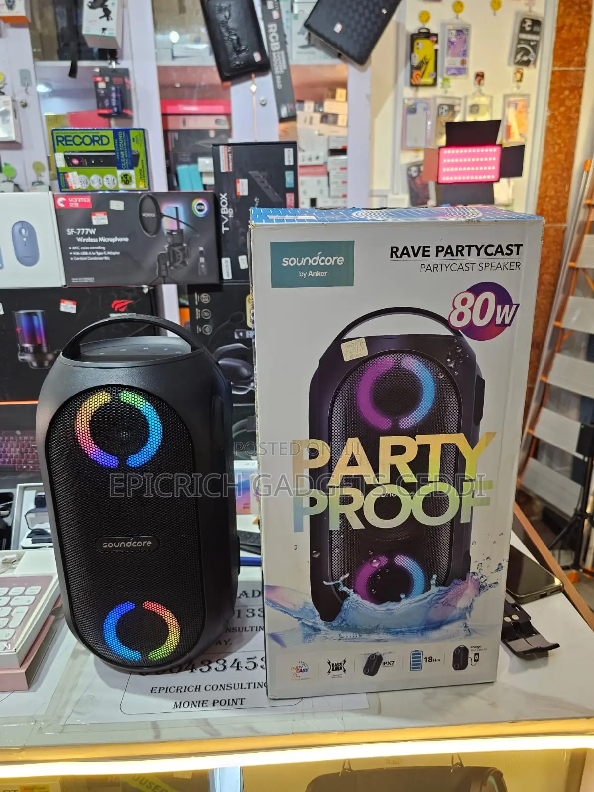 Rave Partycast Speaker By Anker Soundcore 80w