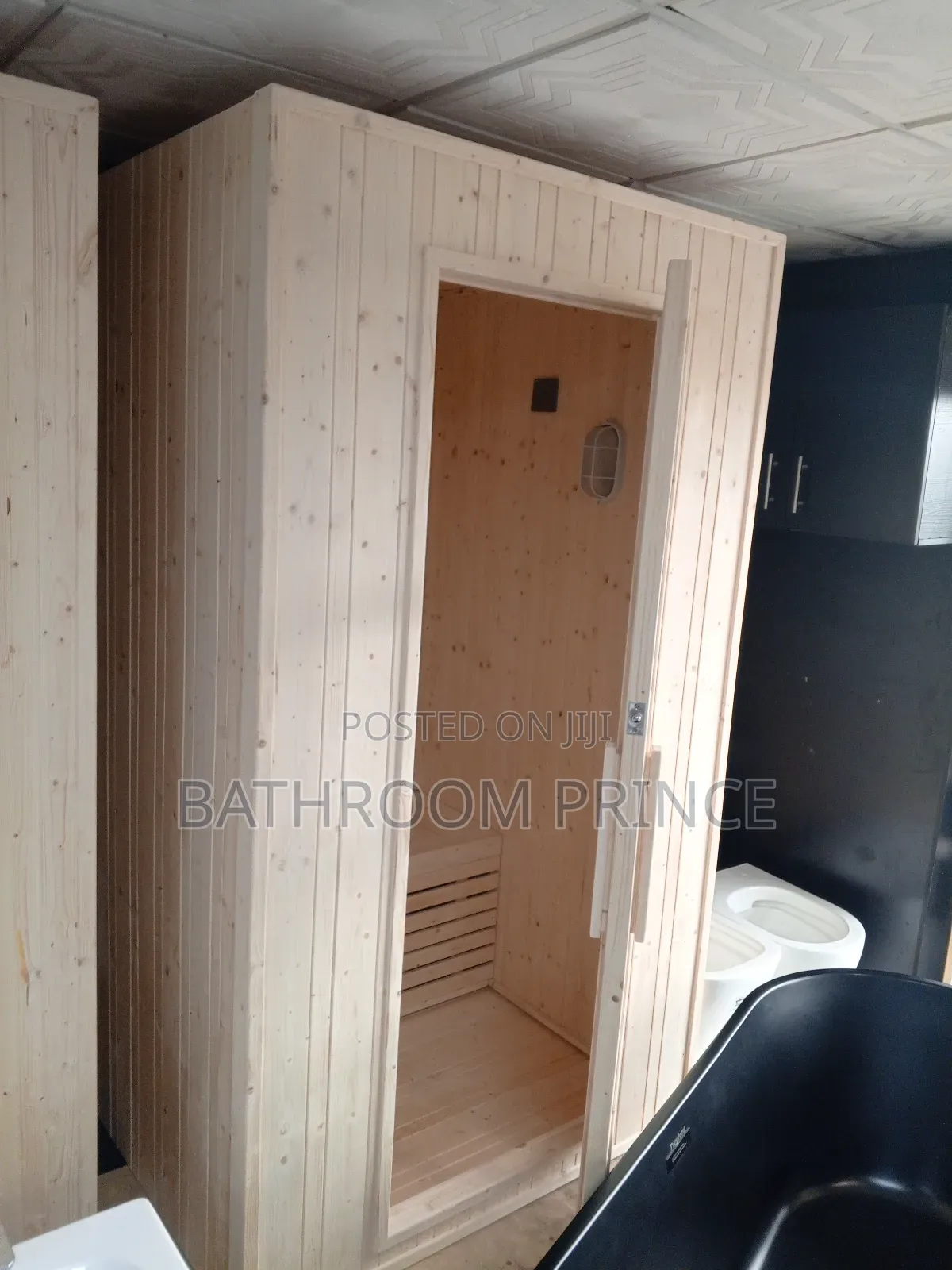 Twyford England Sauna (120×120)