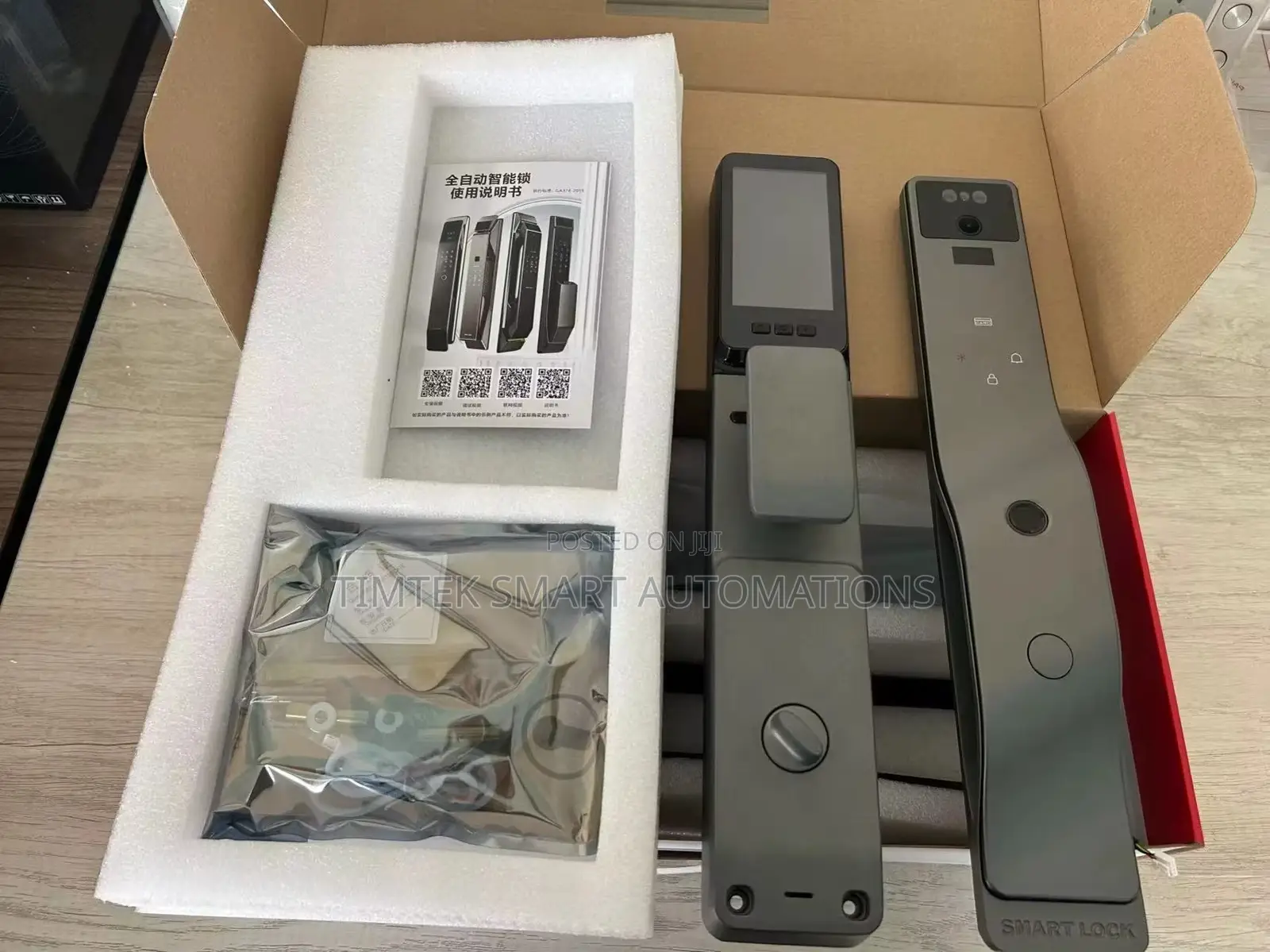Tuya Smartlock, Facial Recognition, App Control, Fingerprint