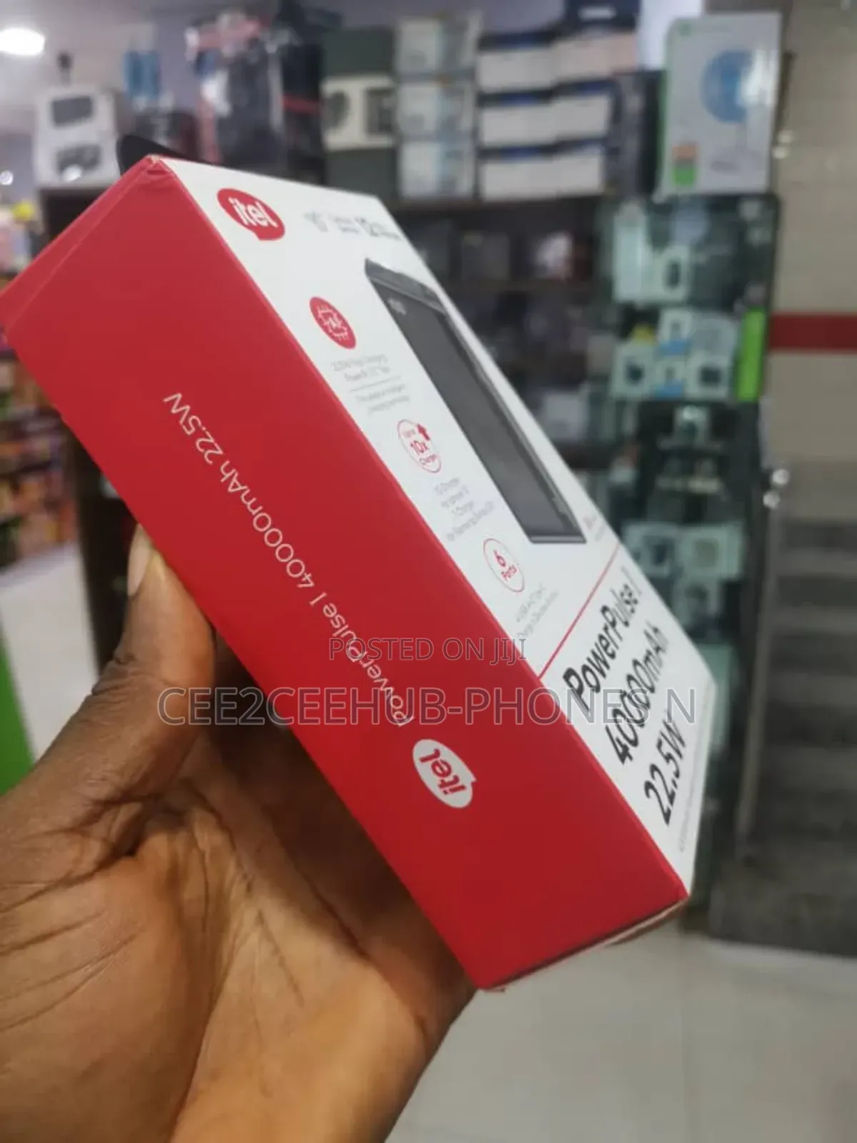 Itel 40,000mah 22.5w Fast Charge Powerbank