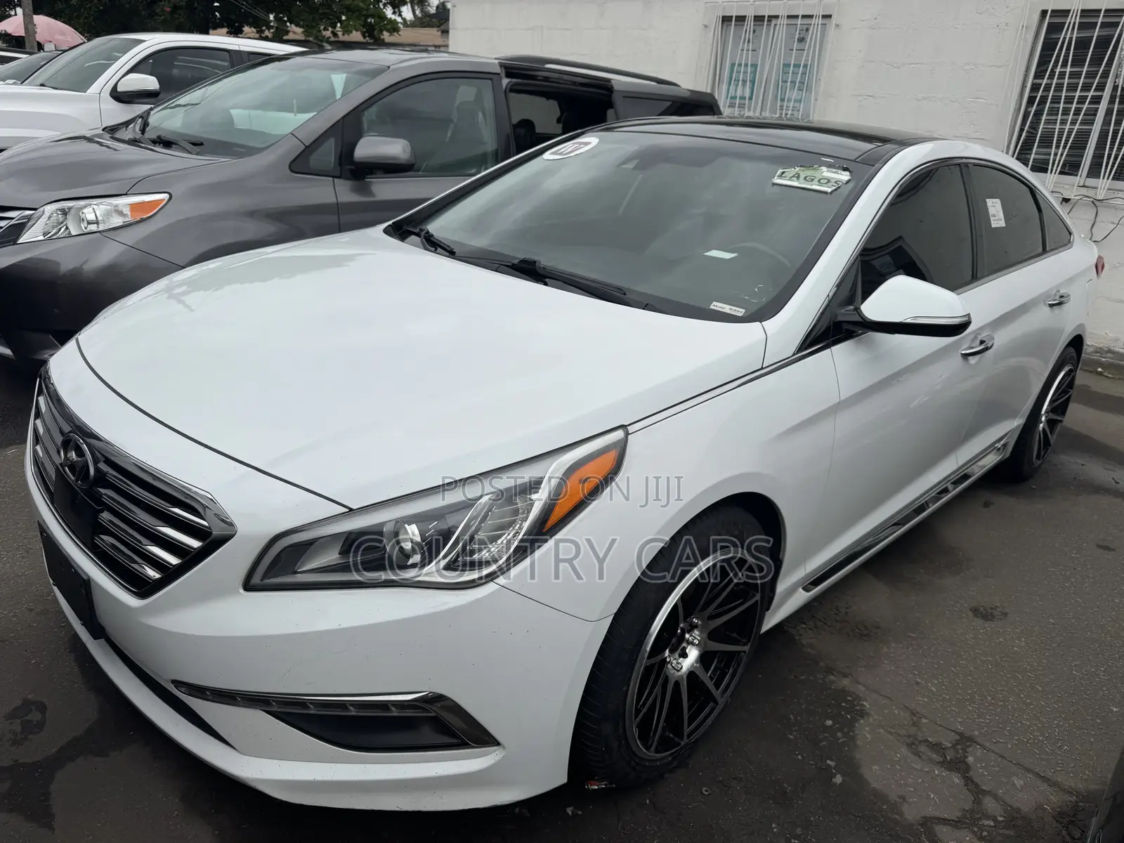 Hyundai Sonata Limited 2.0T 4dr Sedan (2.0L 4cyl Turbo 6A) 2015 White