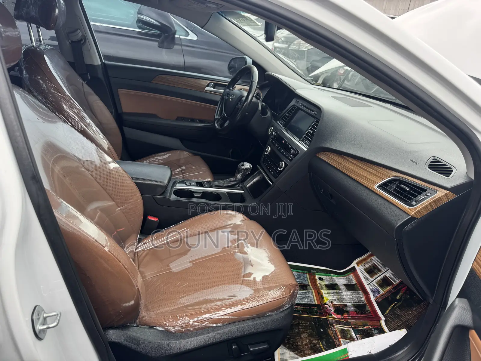 Hyundai Sonata Limited 2.0T 4dr Sedan (2.0L 4cyl Turbo 6A) 2015 White