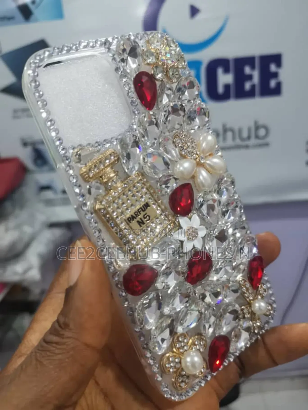 iPhone 14pro Max Rhinestone Case