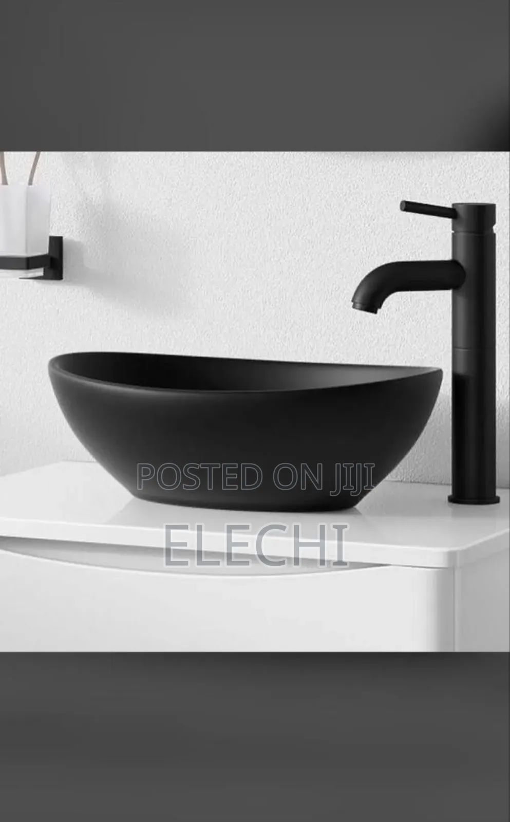 Black Countertop Basin