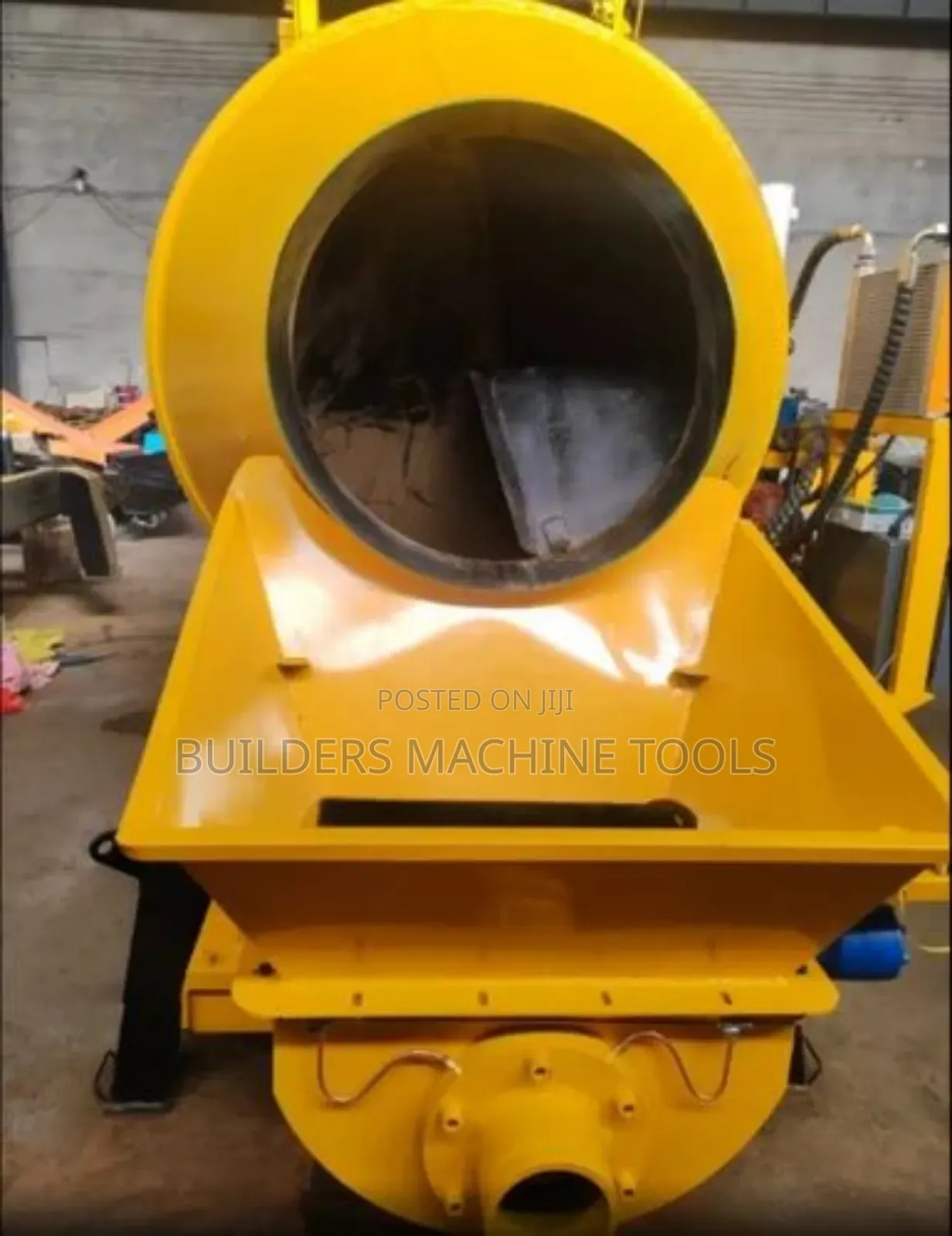 50cubic Concrete Mixer With Pump