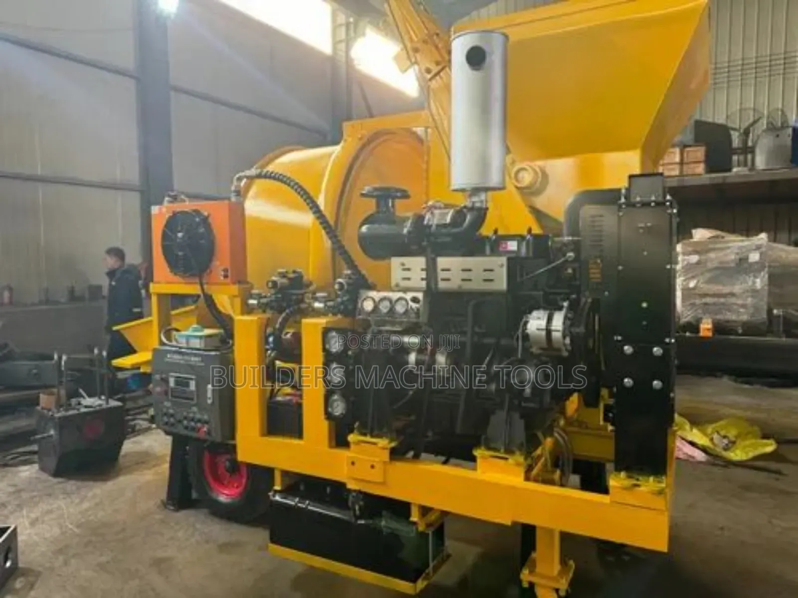 50cubic Concrete Mixer With Pump