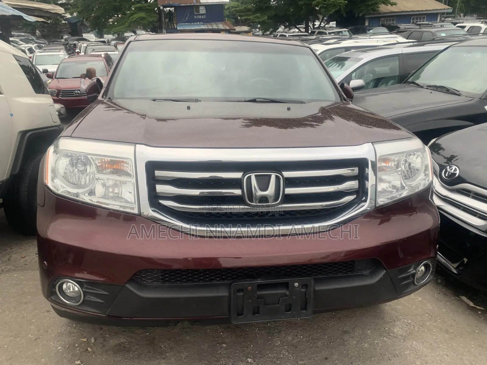 Honda Pilot 2015 Red