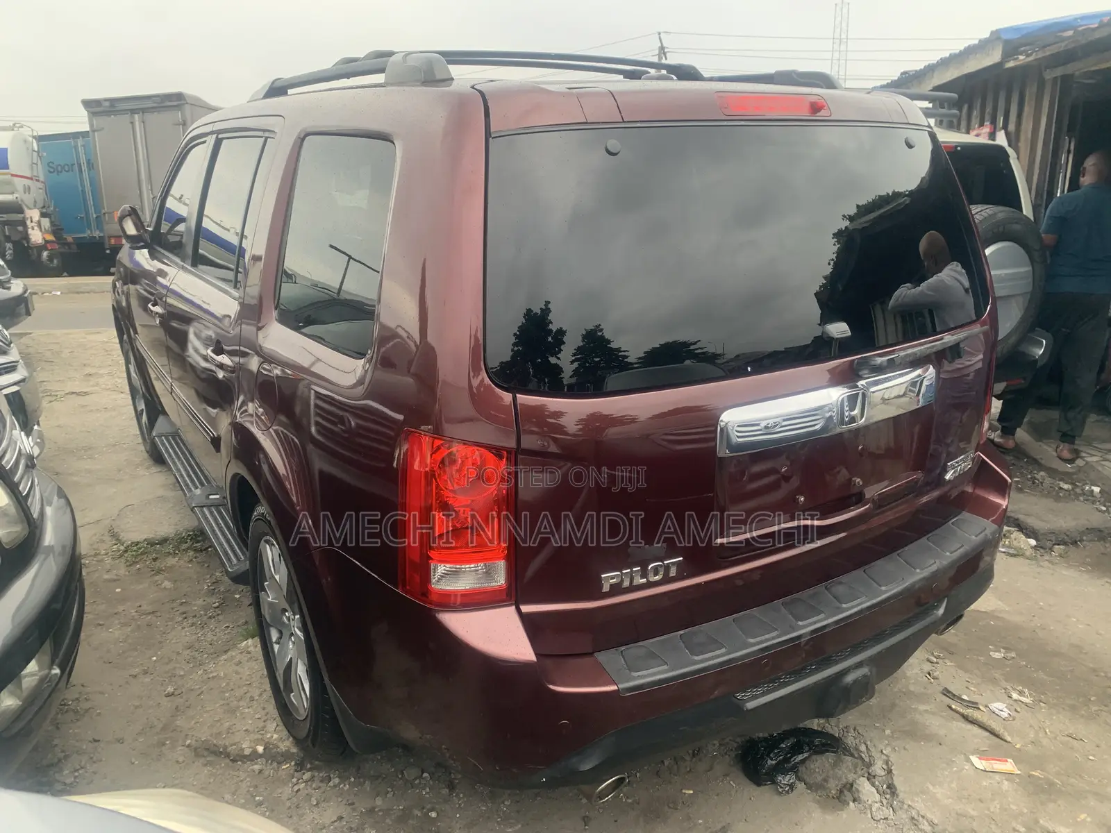 Honda Pilot 2015 Red