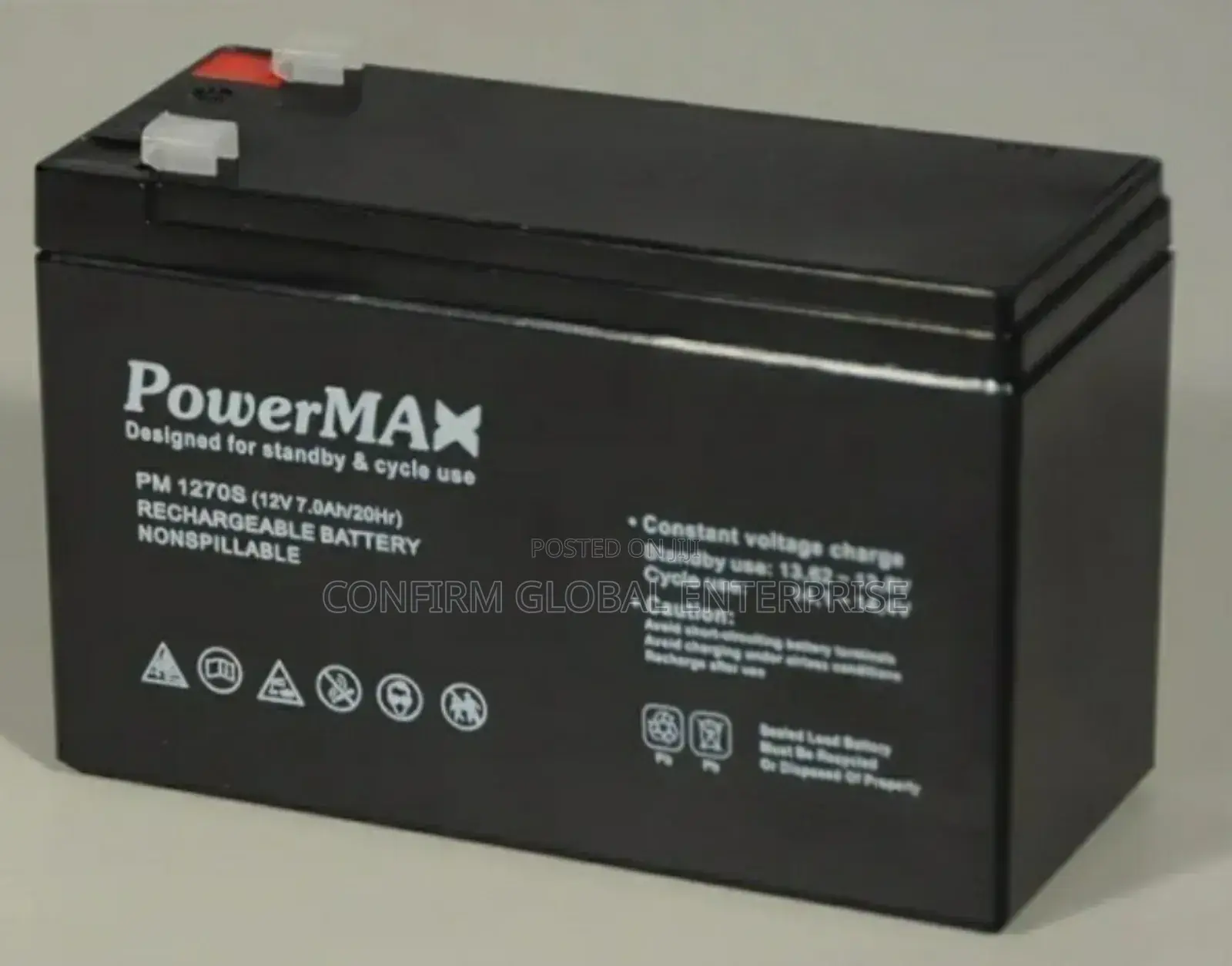 Power Maximum Gel Battery
40, 65, and 75ah