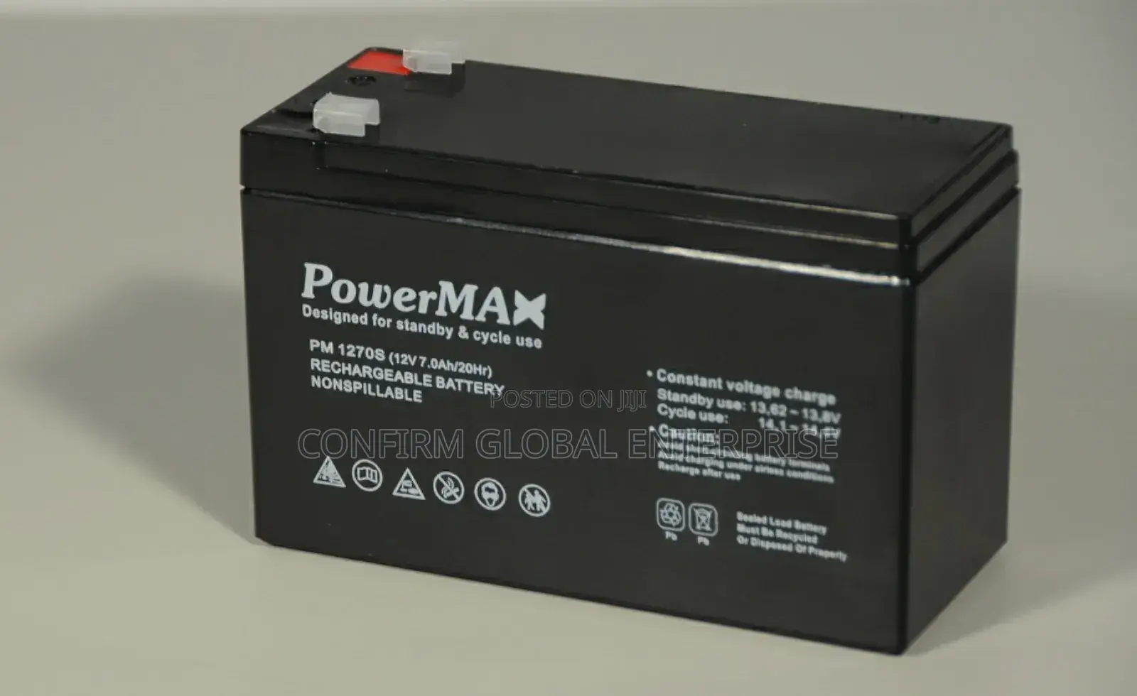 Power Maximum Gel Battery
40, 65, and 75ah