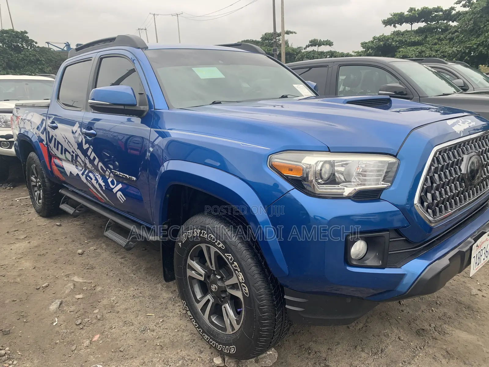 Toyota Tacoma Limited 2017 Blue