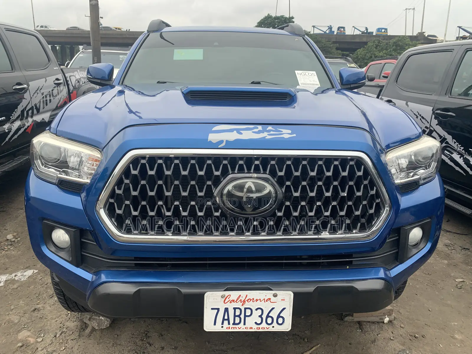Toyota Tacoma Limited 2017 Blue