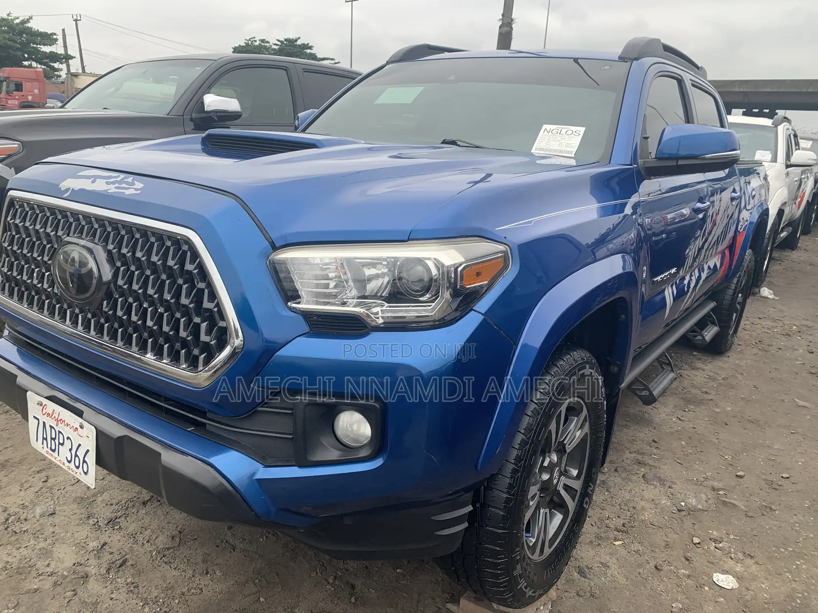 Toyota Tacoma Limited 2017 Blue