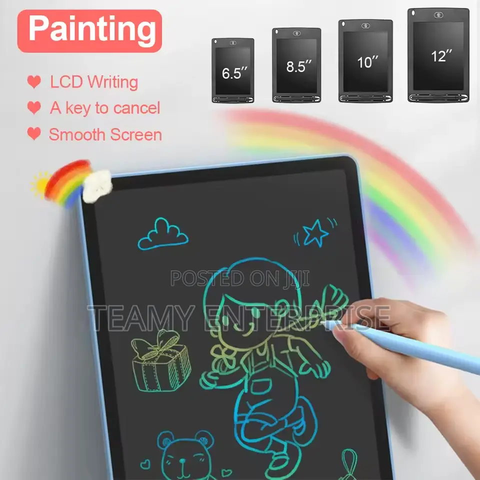 12” Kids Writing Tablet - LCD Children Board for Learning