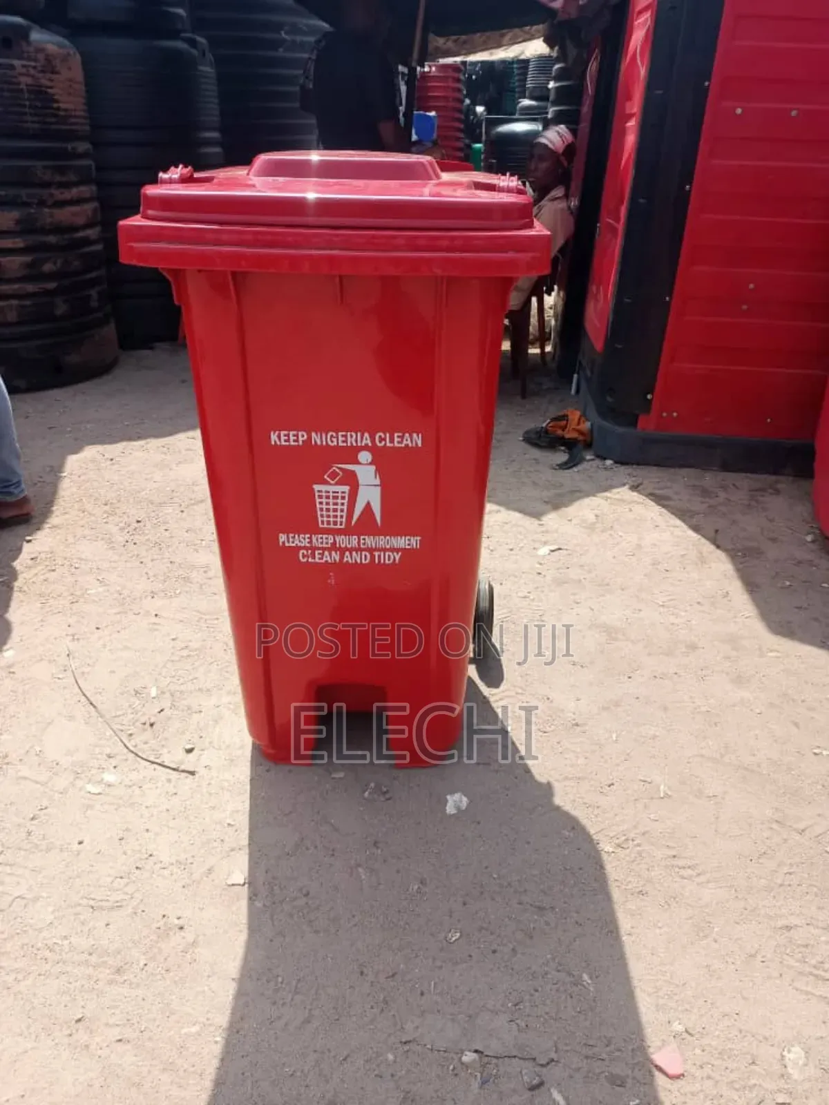 Estate Waste Bin