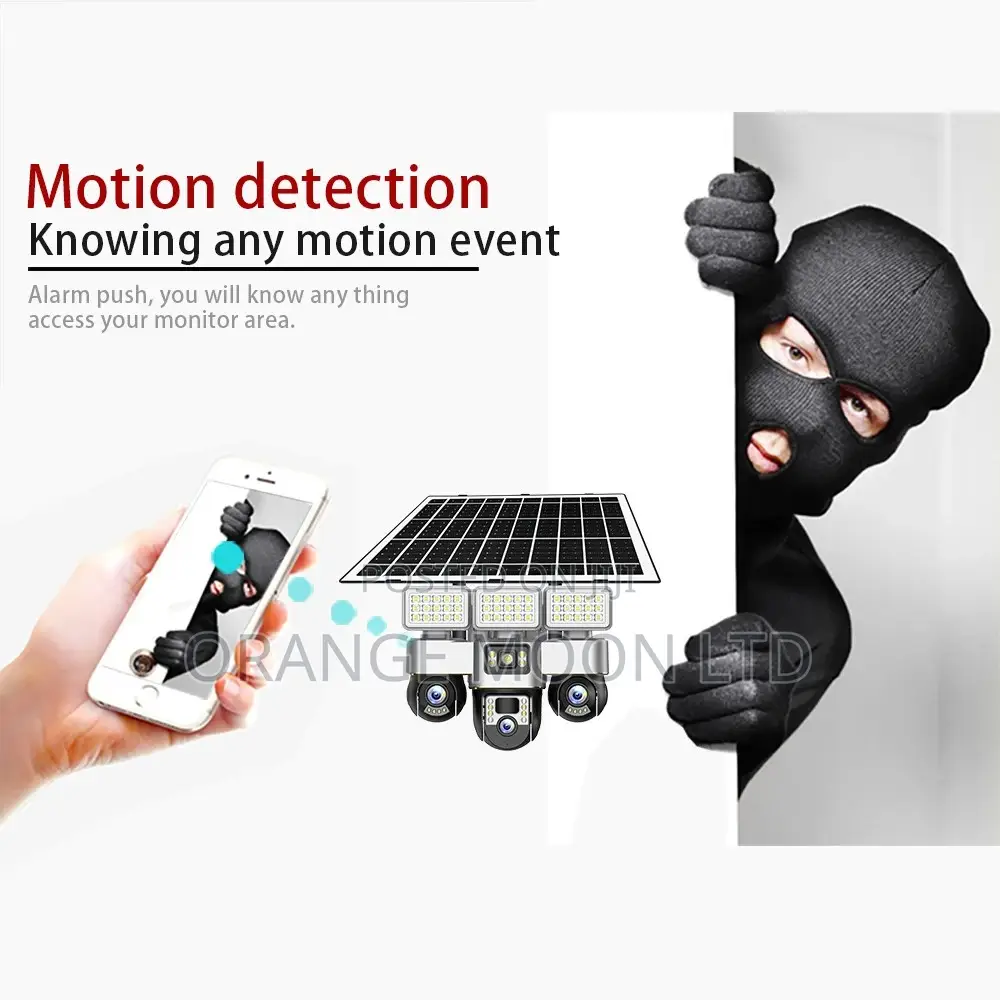 15mp Three Lens Camera 4g Sim Card With Street Lamp