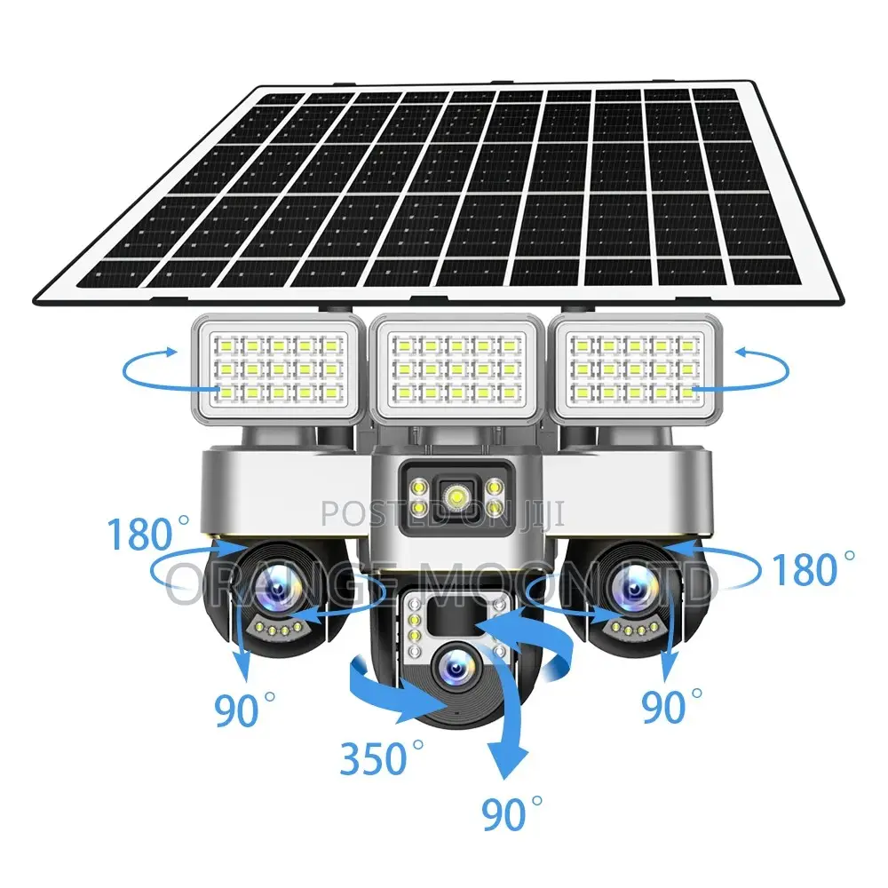 15mp Three Lens Camera 4g Sim Card With Street Lamp