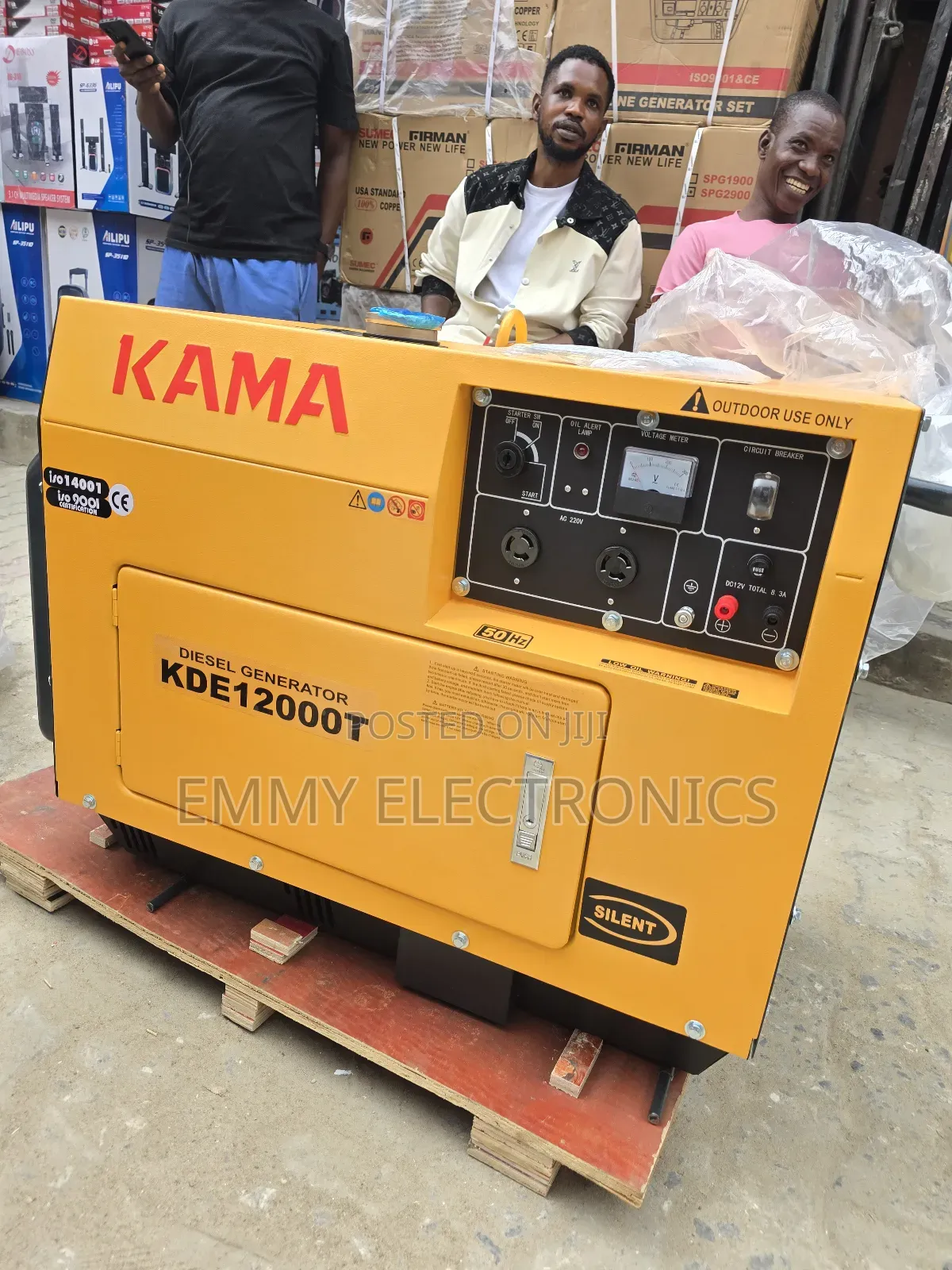 (10kva)Kama Diesel Soundproof Generator 100%Copper Coil
