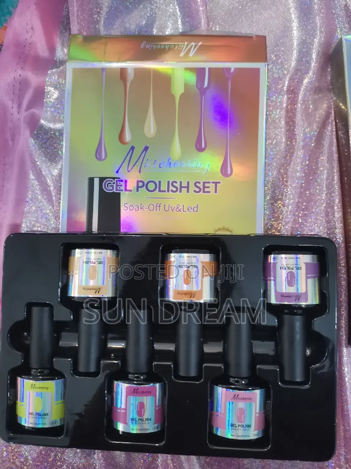 Nail Gel Nail Salon Uv Gel Polish Set 6 in One