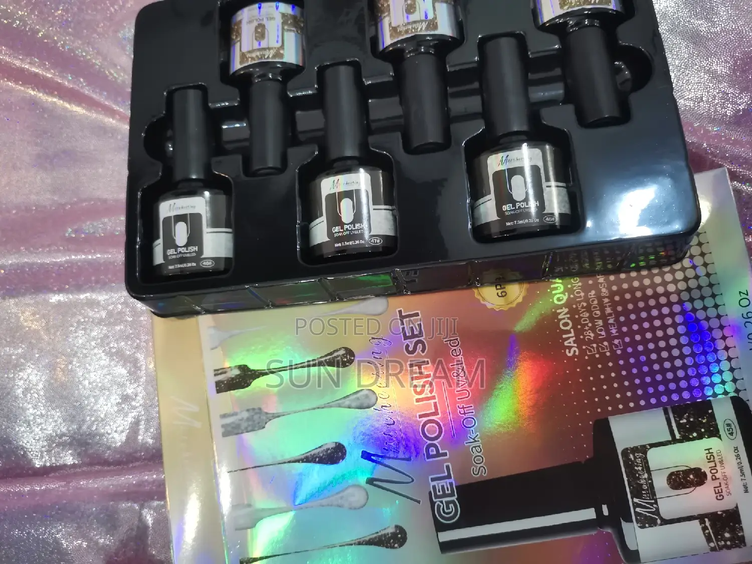 Nail Gel Nail Salon Uv Gel Polish Set 6 in One