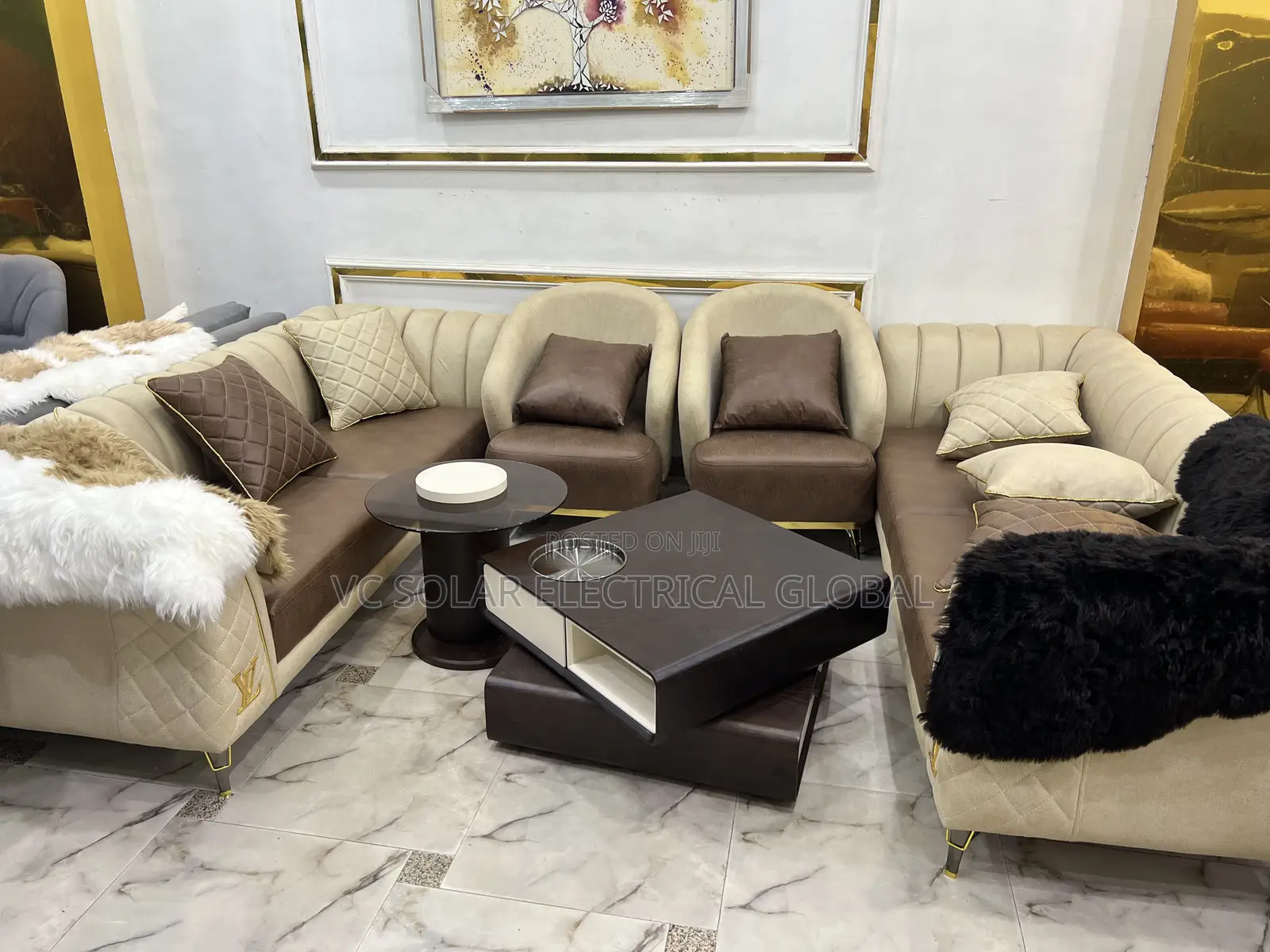 Luxury Modern Sofa Chair Set