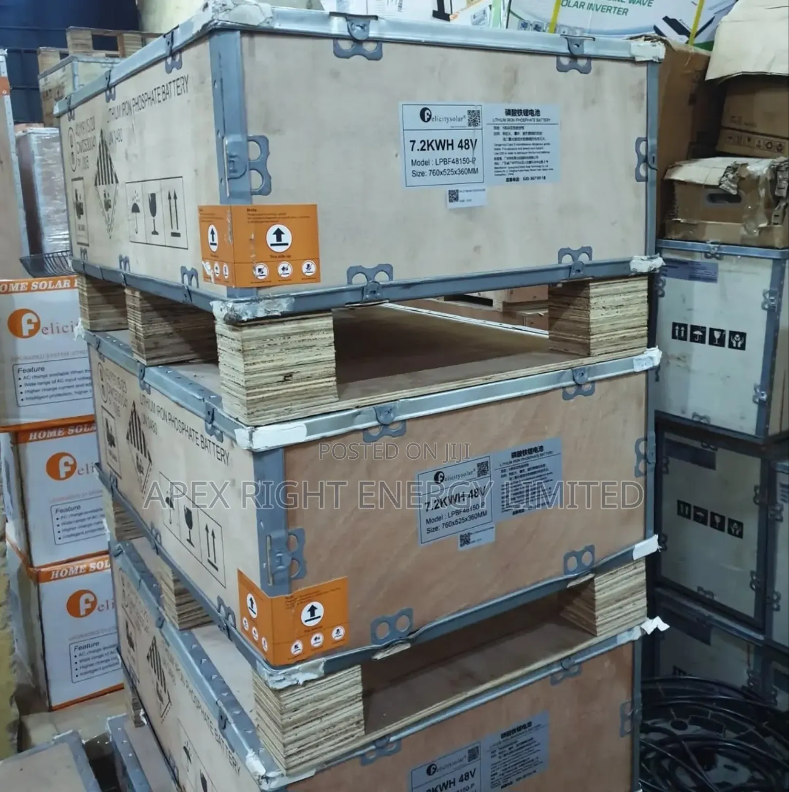 7.2kwh Felicity Lithium Battery 51.2volts