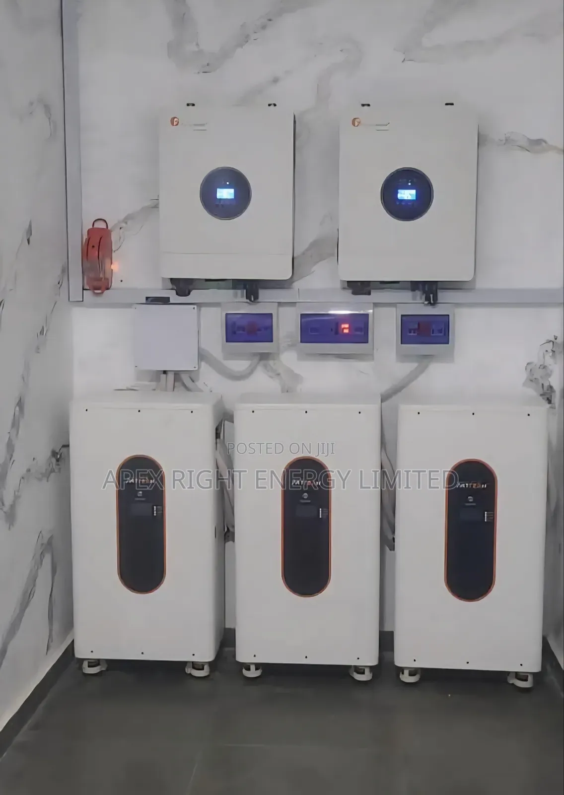 16kva Felicity Hybrid Setup+45kwh Lithium+28pcs-650w Panels