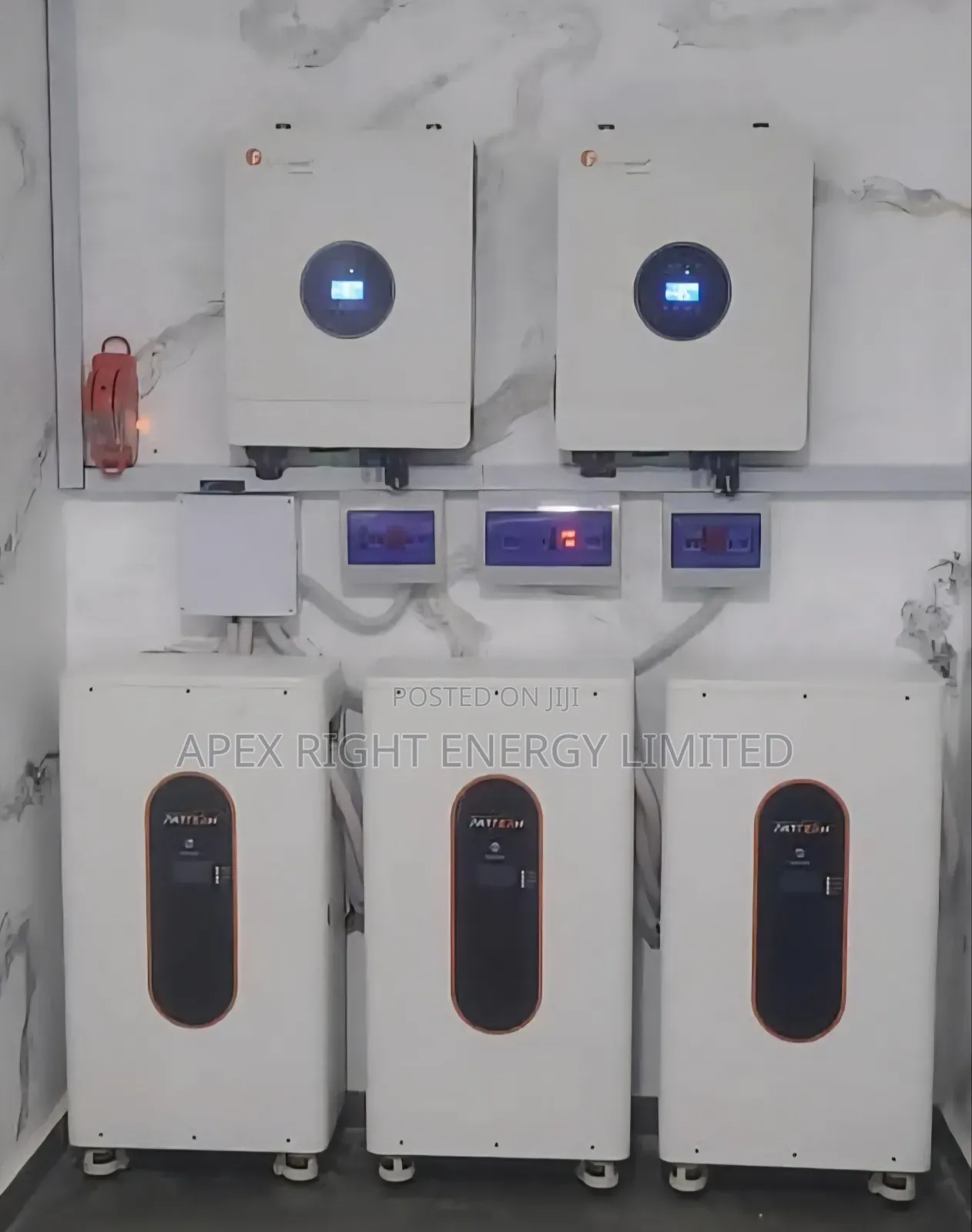 16kva Felicity Hybrid Setup+45kwh Lithium+28pcs-650w Panels