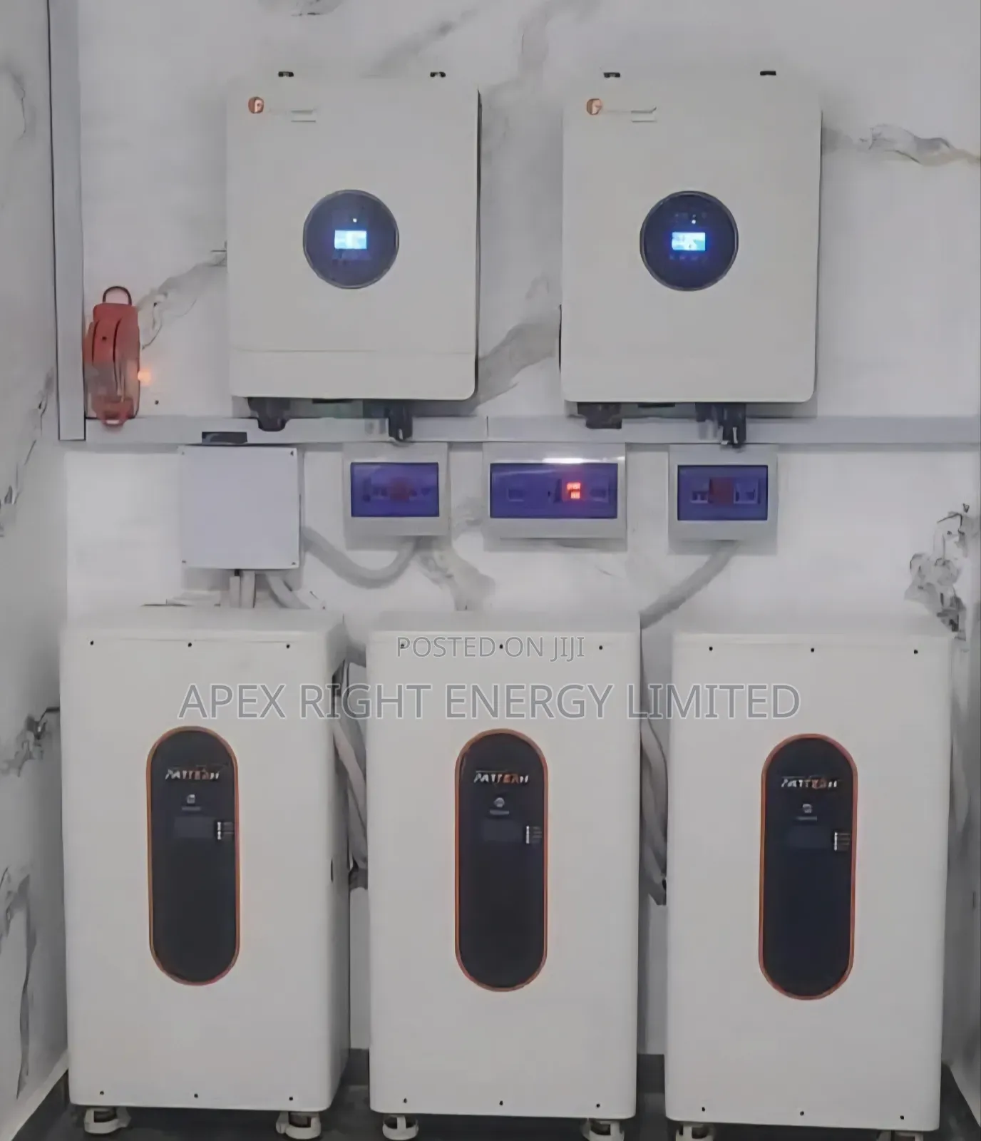 16kva Felicity Hybrid Setup+45kwh Lithium+28pcs-650w Panels