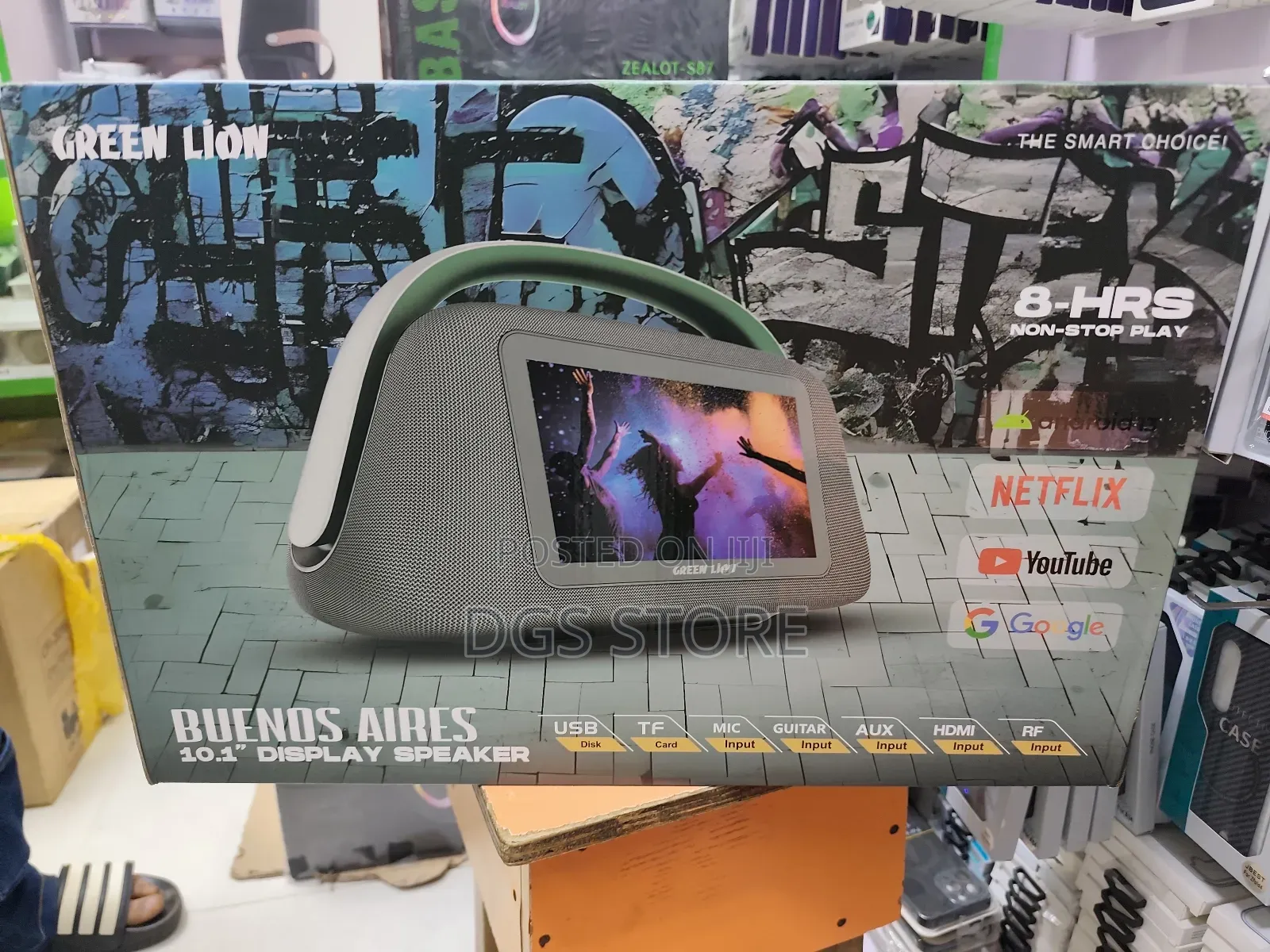 Green Lion Buenos Aires 10.1" Displaybluetoothspeakerquality