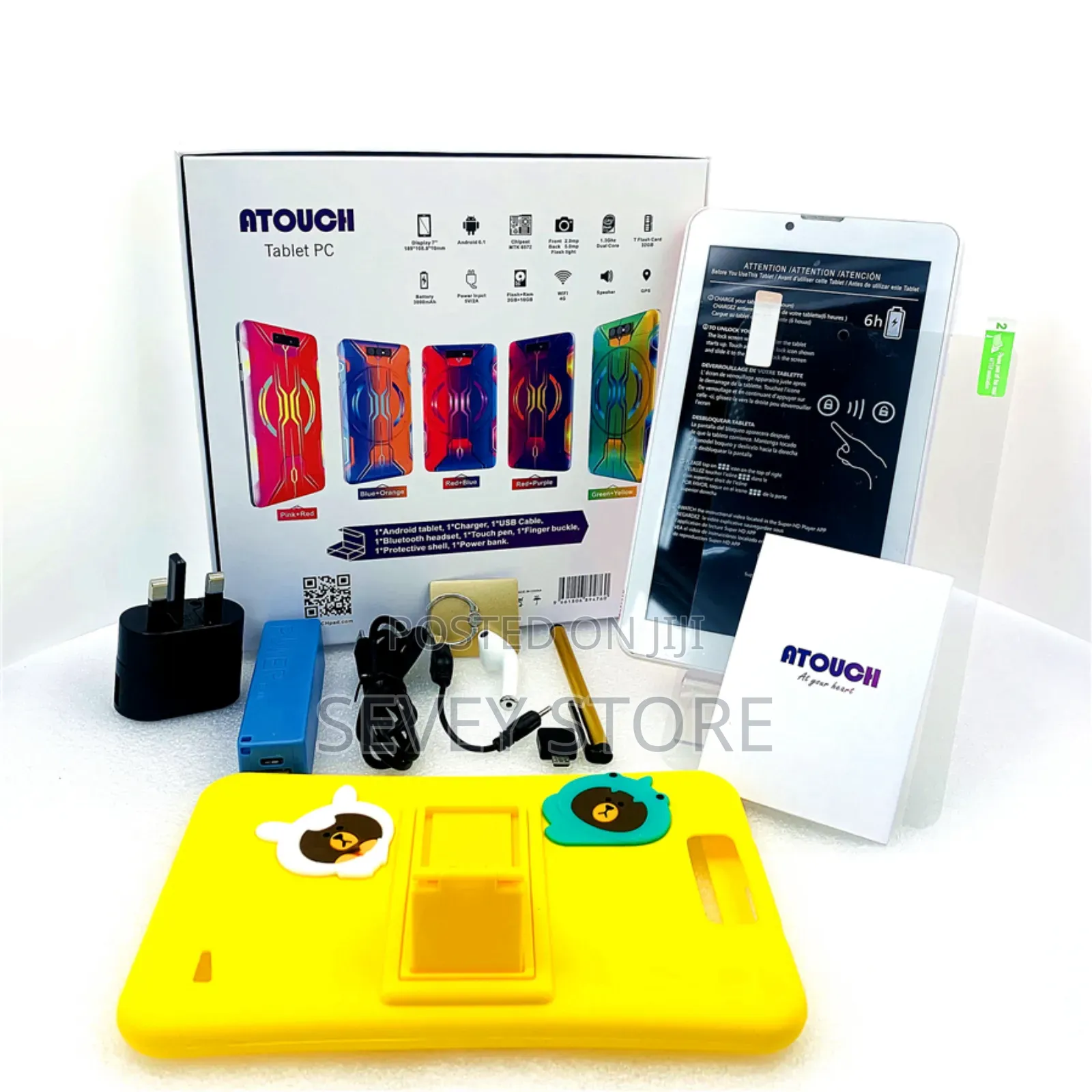 iPad for Children 7 Inch Tablet Dual Core 8g 16g Rom 3g 4g