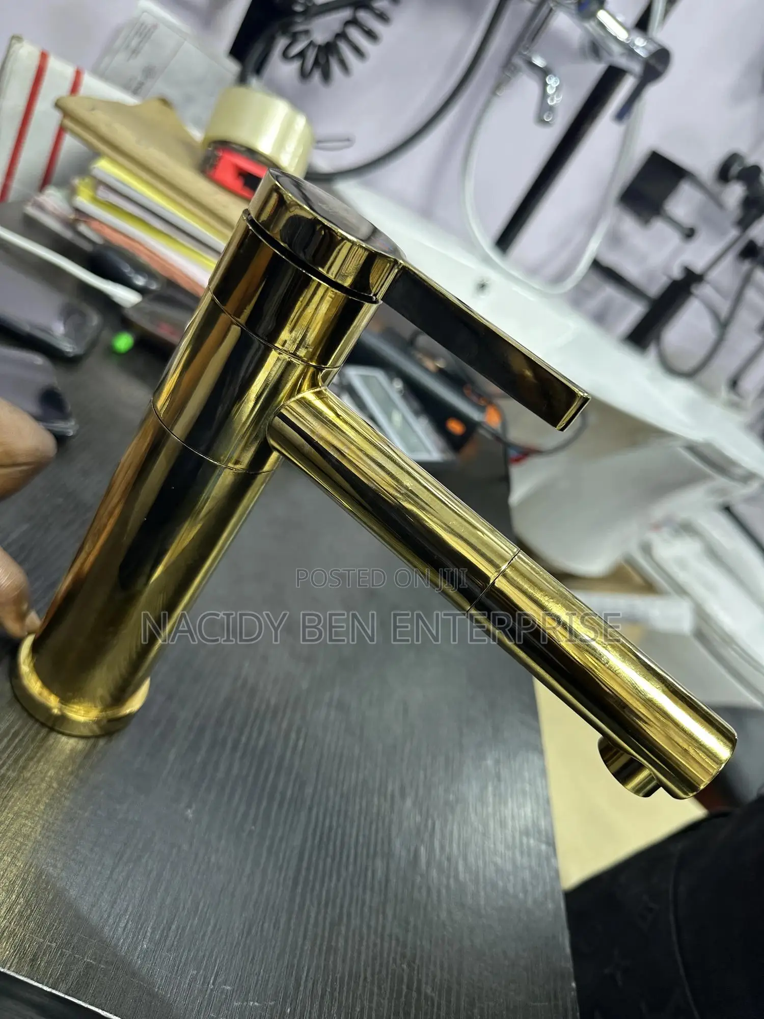 Gold Basin Mixer