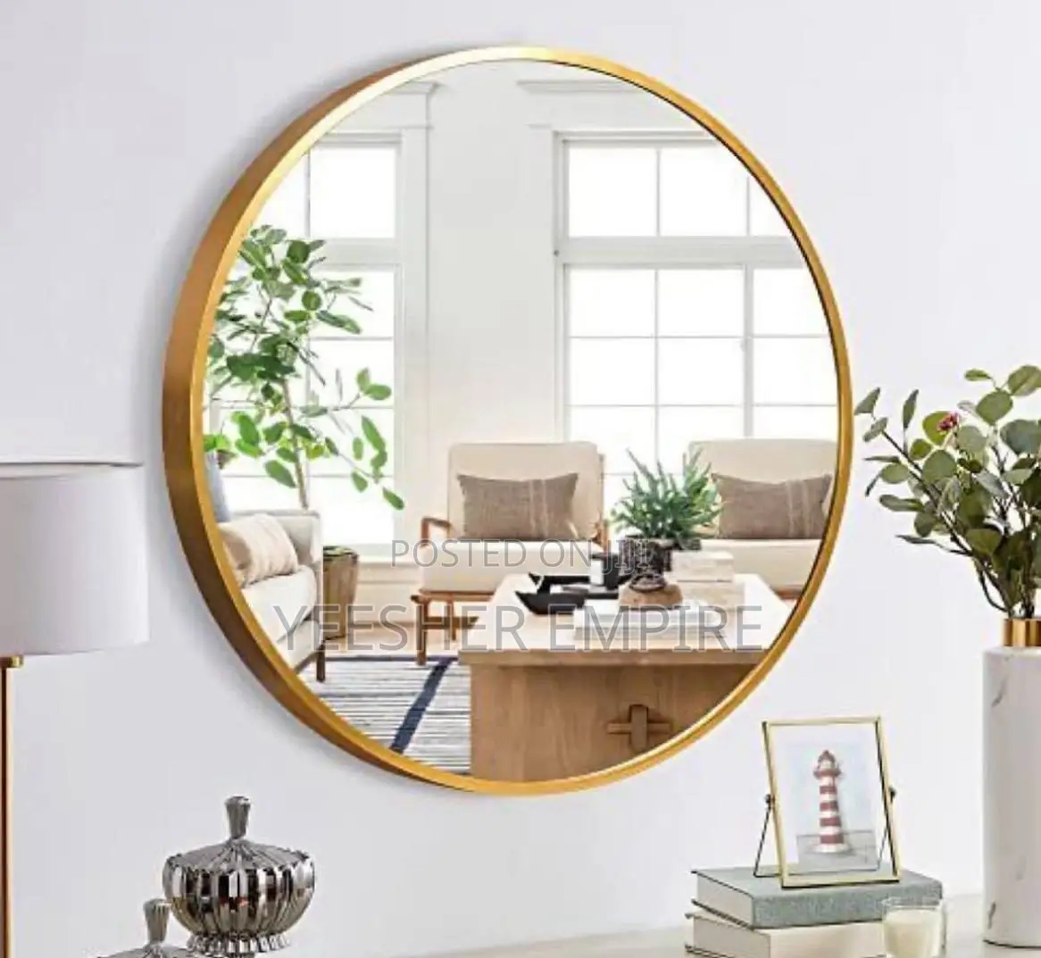 Round Minimalist Mirror