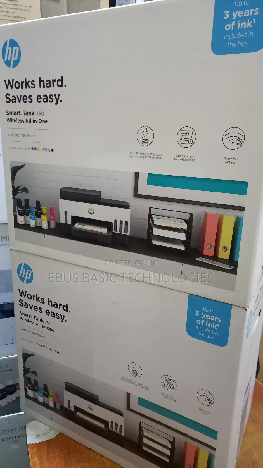 Hp Smart Tank 750 All in One Printer