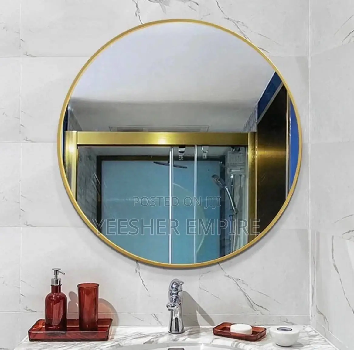 Very Big Round Mirror