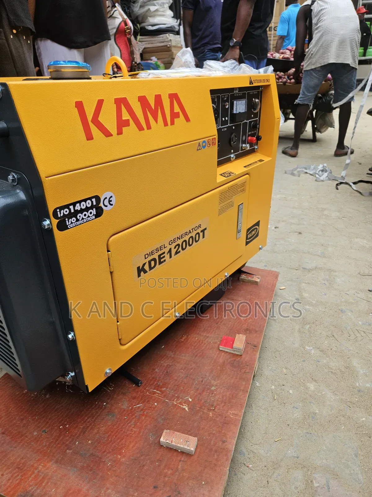 Kame 10kva Diesel Soundproof Generator 100%Copper Wire
