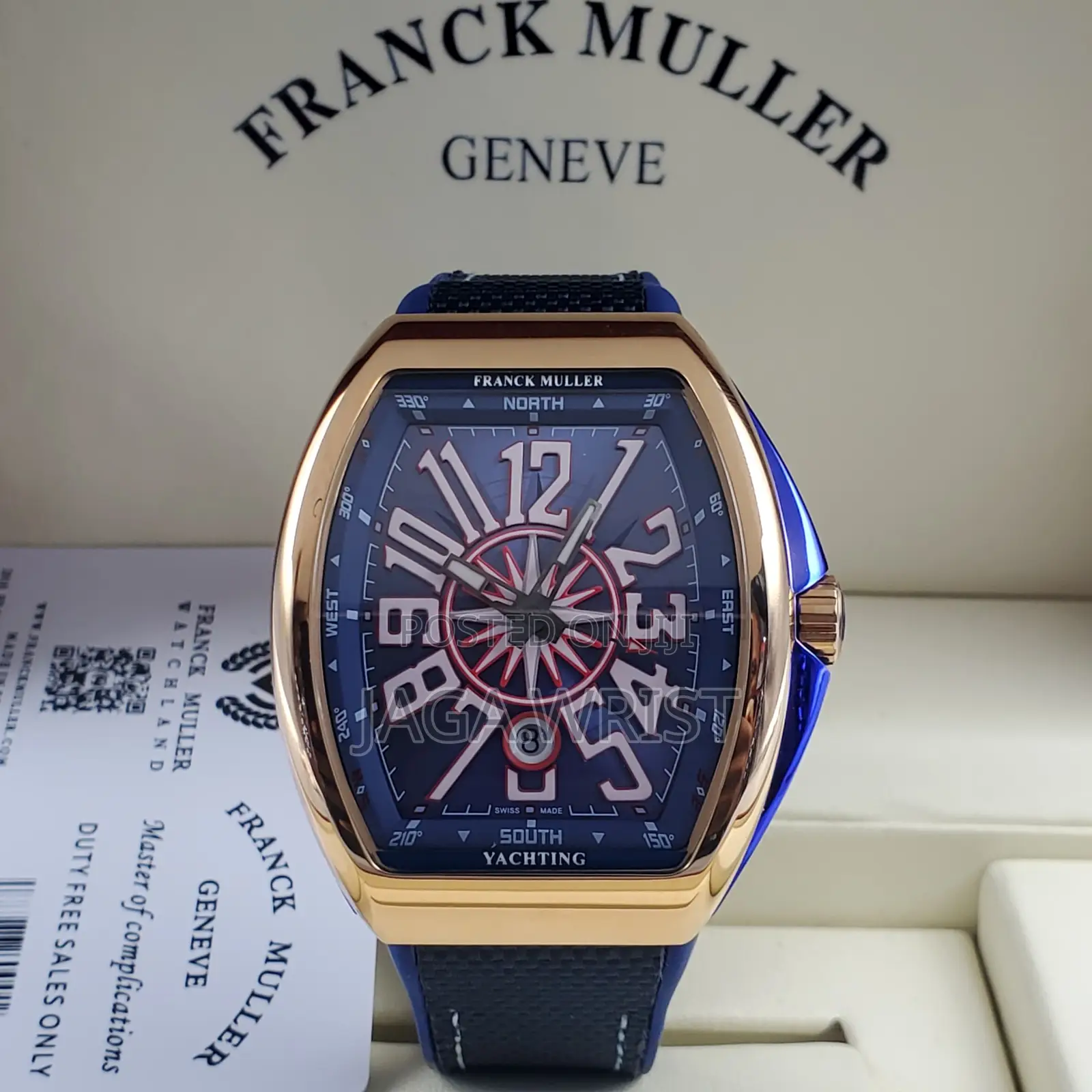 Frank Muller Yatching Leather [For Unique Occasions]
