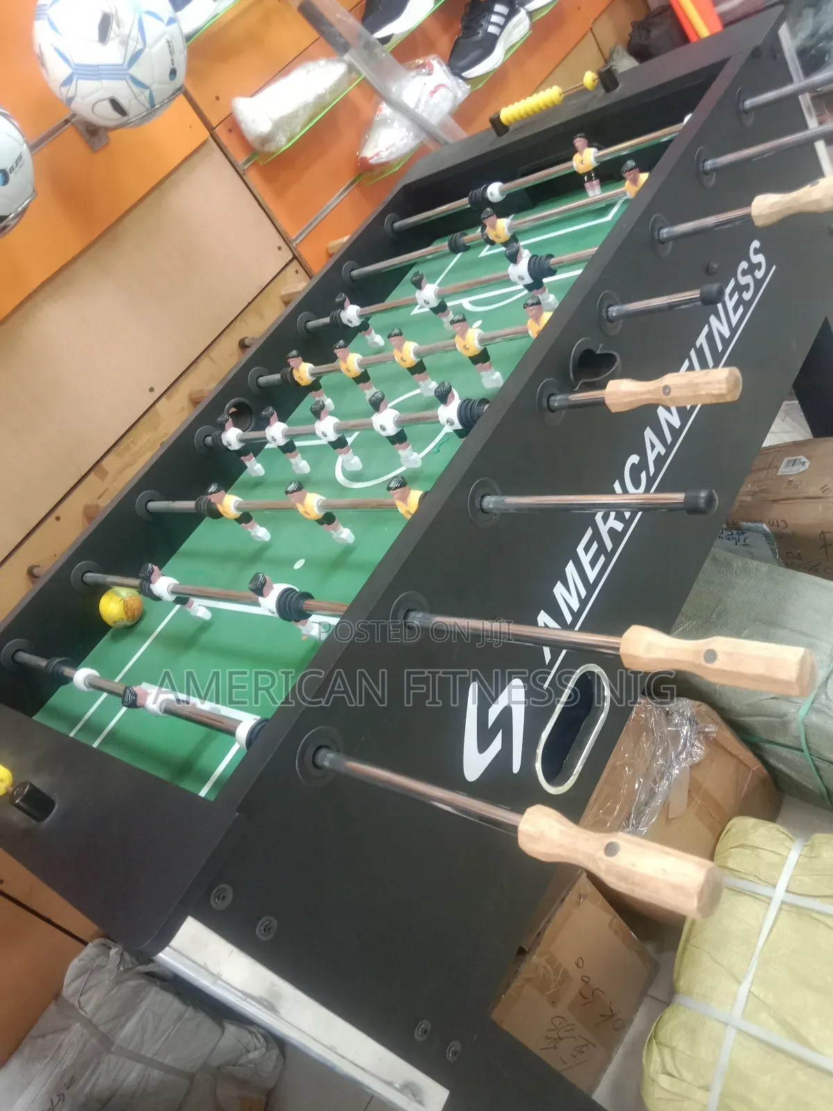 American Fitness Soccer Table With Coin Operated