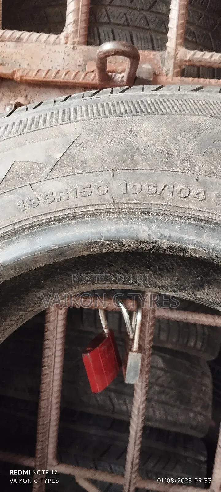 195r15c for Toyota Hiace Bus,Sienna and Other Vehicles
