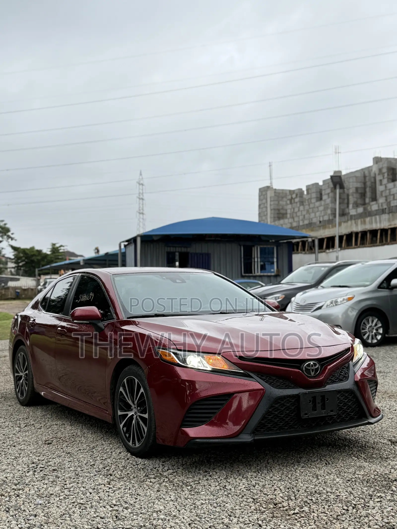 Toyota Camry SE (2.5L 4cyl 8A) 2019 Red