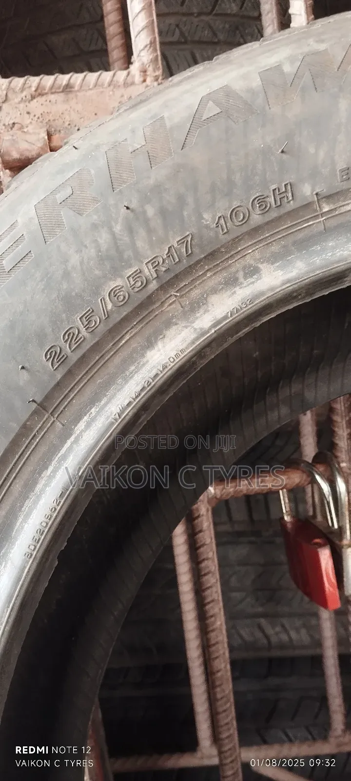 225/65r17 for Suv Vehicles Like Rav4,Lexus 330 Others
