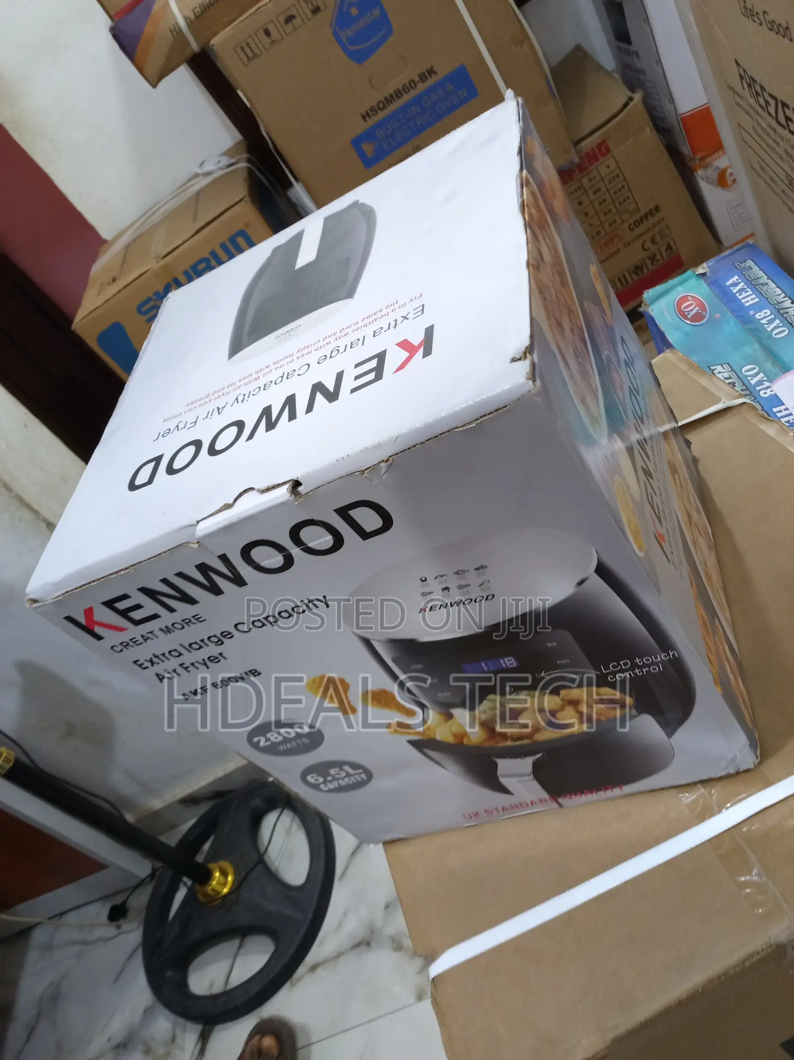Kenwood 6.5l Family Air Fryer–Cook Large Meals Effortlessly