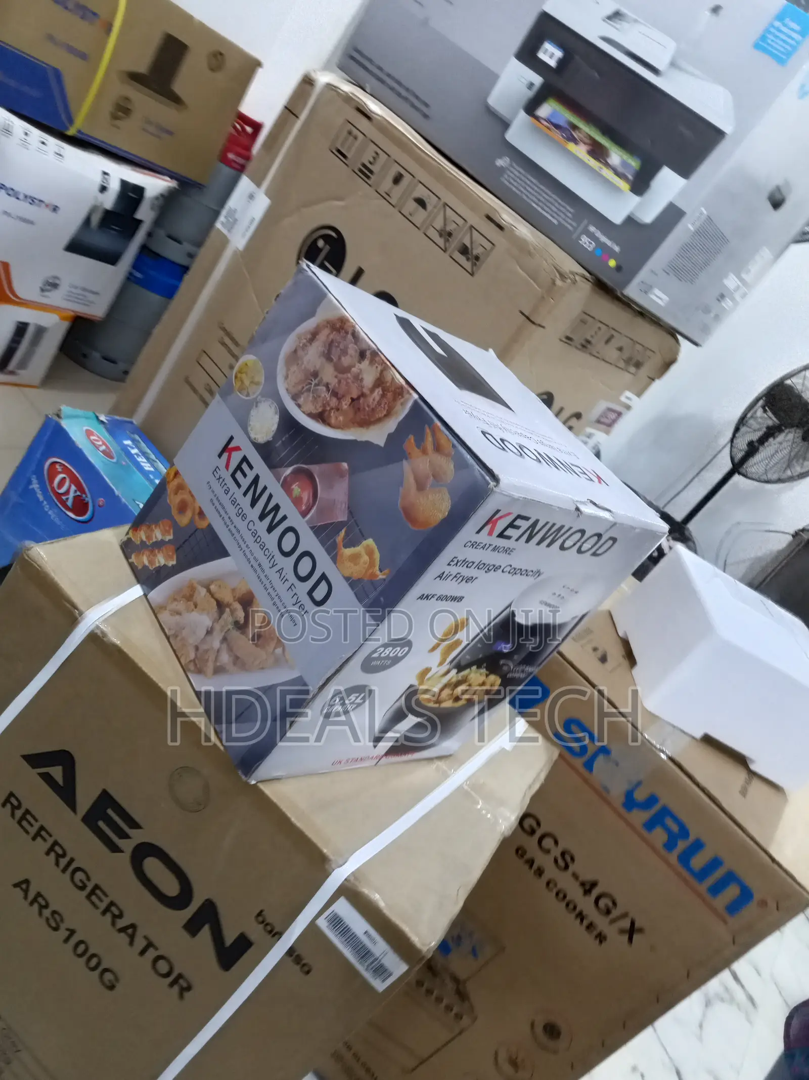Kenwood Healthy Air Fryer – 6.5l, 2800w, Less Fat Cooking