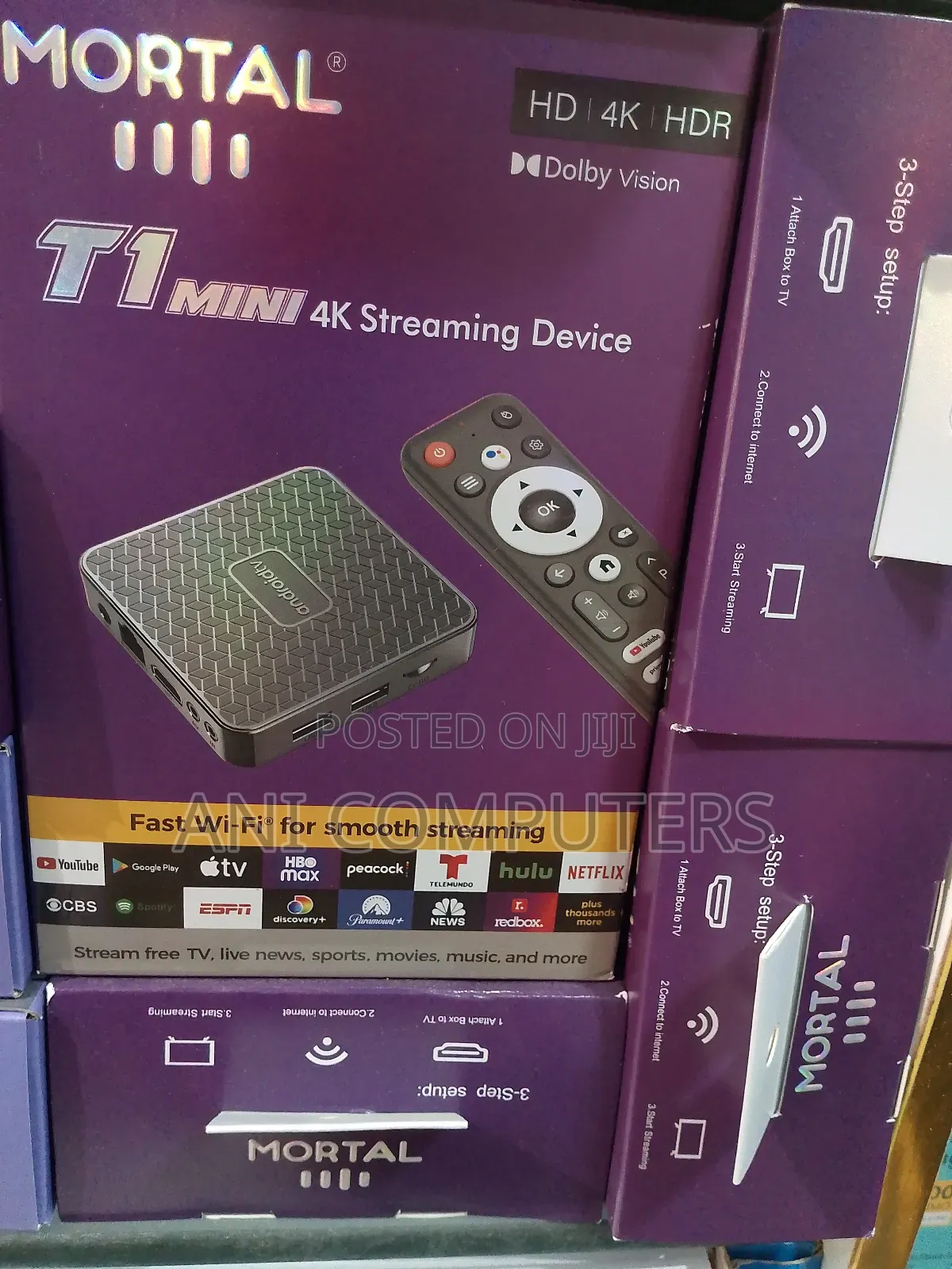 Mortal Android Hd T1 Mini Steaming Tv Box