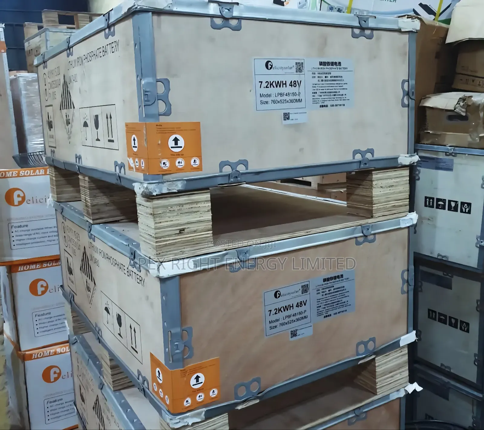 7.2kwh Felicity Lithium Battery 51.2volts